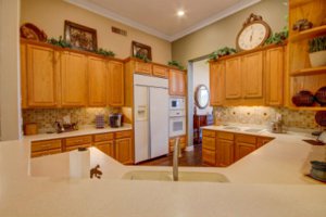 Kitchen at 215 E Paint Your Wagon Tr