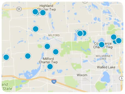 Greater Detroit Real Estate Map Search