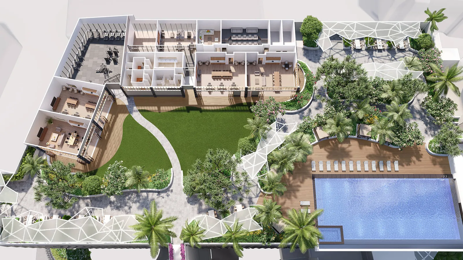 The Park on Keeaumoku Amenity Deck