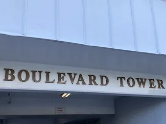 Boulevard Tower Sign