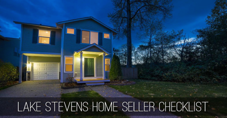 Lake Stevens Home Seller Checklist