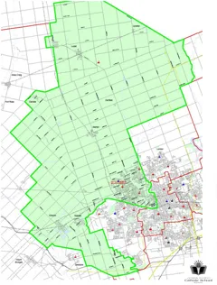 St. Andre Bessette Boundary Map