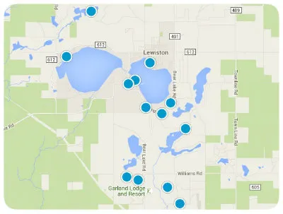 Interactive Map Search