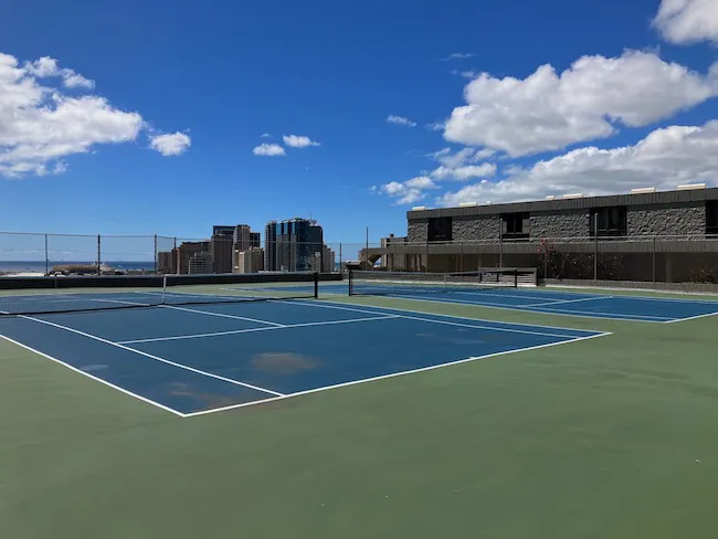 Dowsett Point Tennis Court