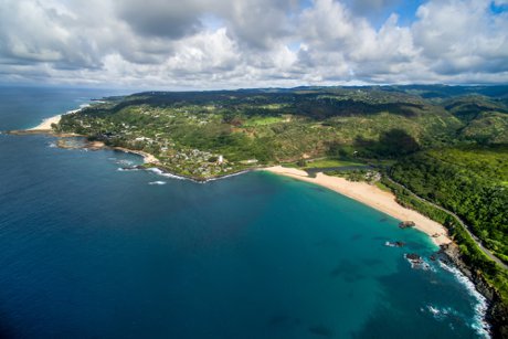 Waimea Bay Aerial 