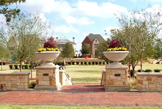 Gardens and Newman Village Homes in Frisco TX