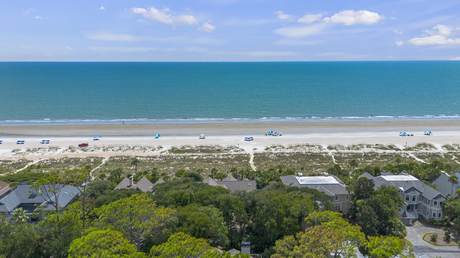 Aerial view of Palmetto Dunes