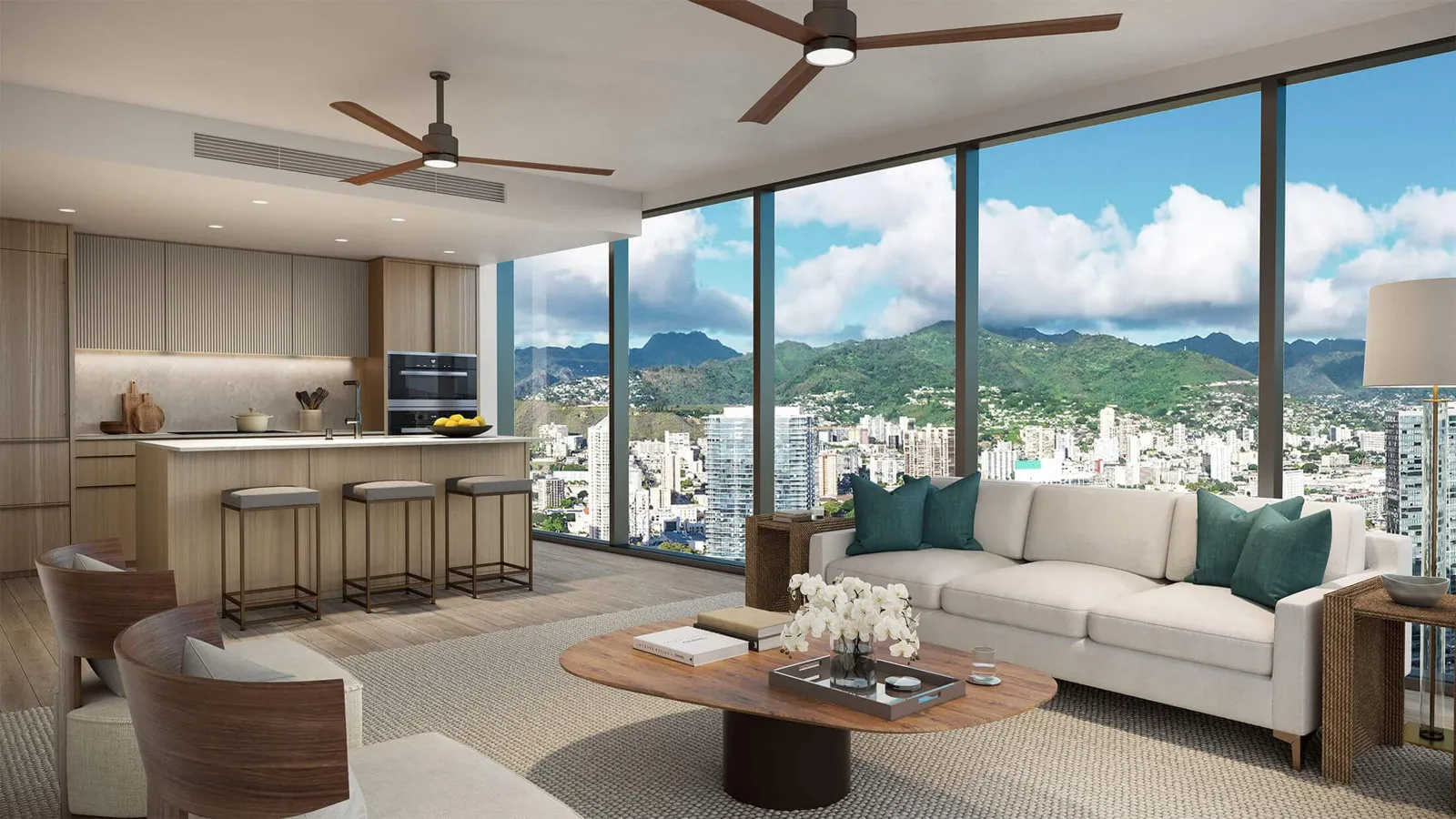 2-bedroom 10-stack rendering