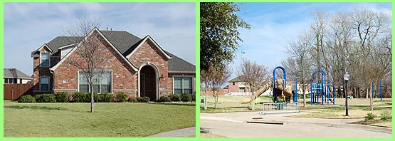 Country Lakes Homes in Argyle TX