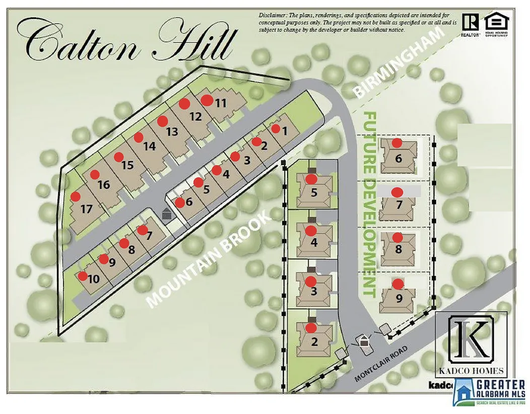 Canton Hill Site Plan