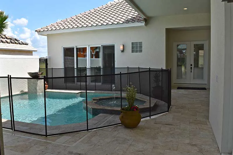 courtyard model home