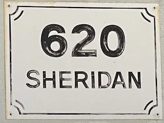 620 Sheridan Sign
