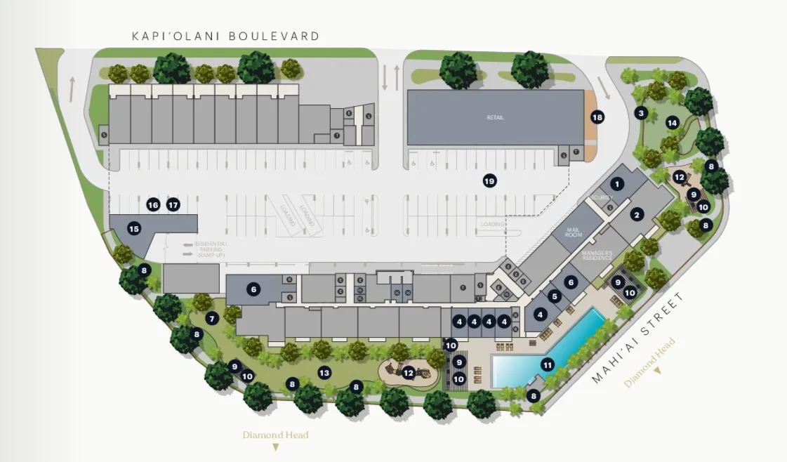 Kuilei Place Amenities