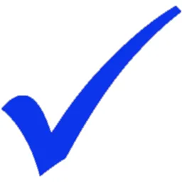 Blue Checkmark