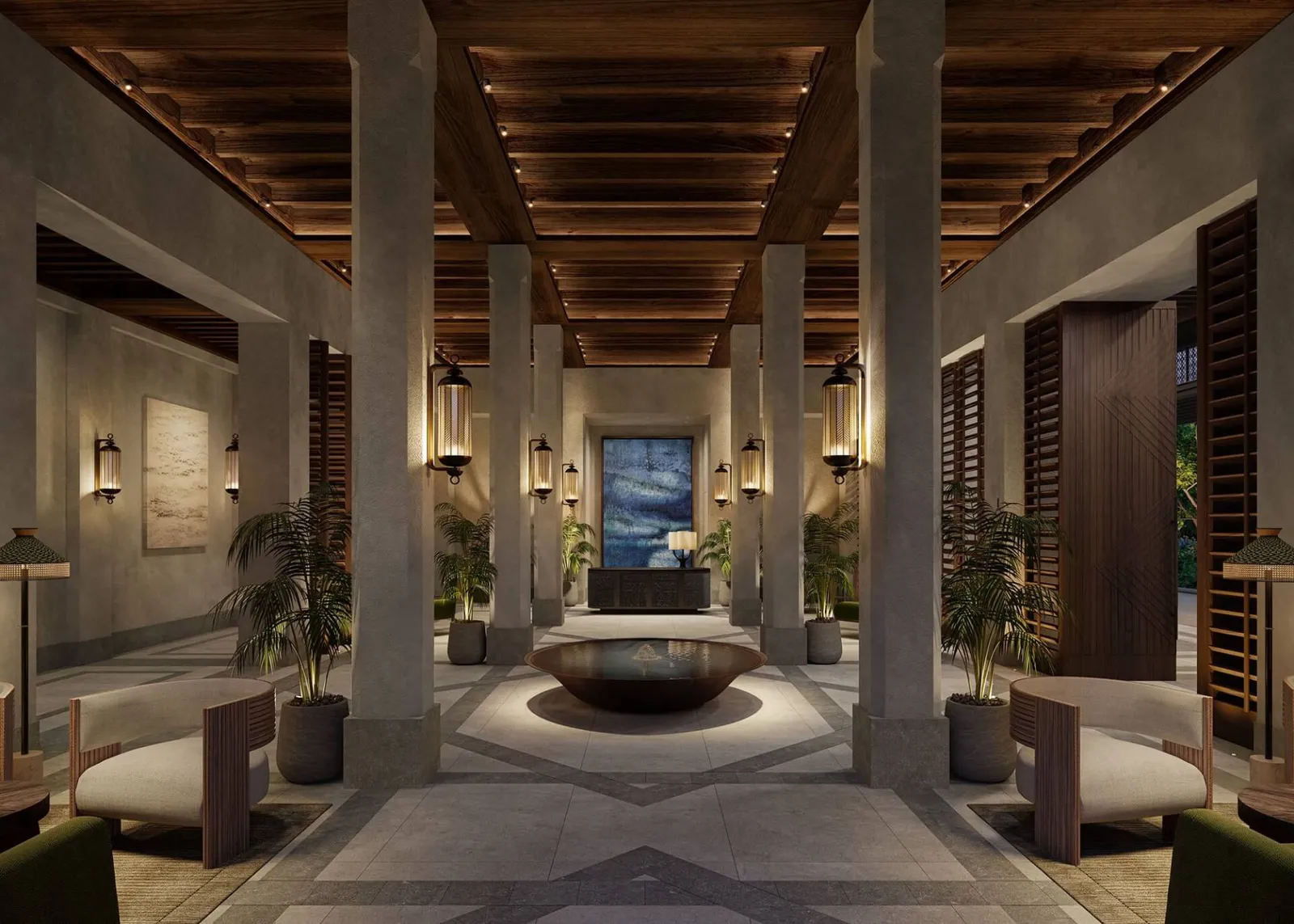 Kalae Ward Village Lobby