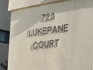 Lukepane Court Sign