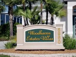Woodhaven Estates Villas community in North Port Florida