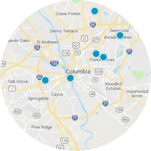 Interactive Map Search