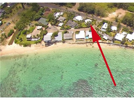 Aerial view of Farrington Highway