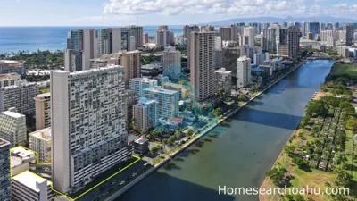 Aerial view of Aloha Lani