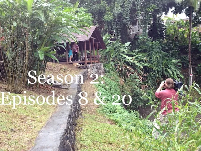 David Being Filmed at Haiku Knolls in Kaneohe