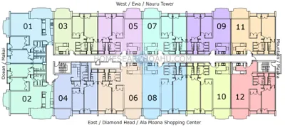 1350 Ala Moana Floor Plan