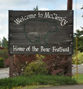 mccleary city sign