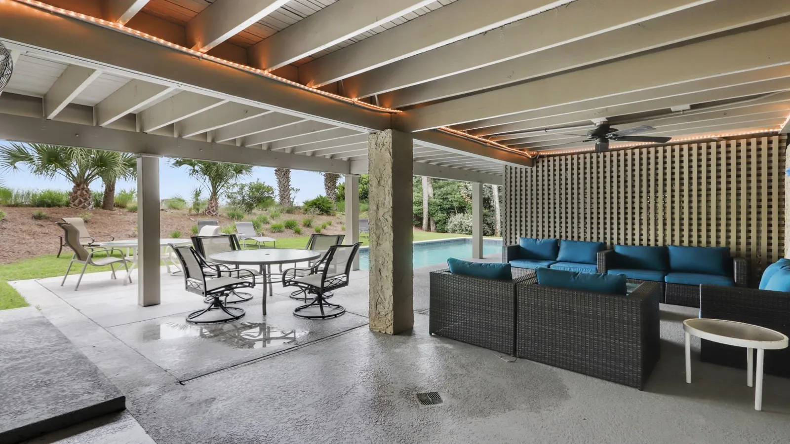 Outdoor living at 8 Dinghy