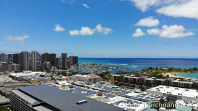 Uraku Tower Left Facing Ocean View