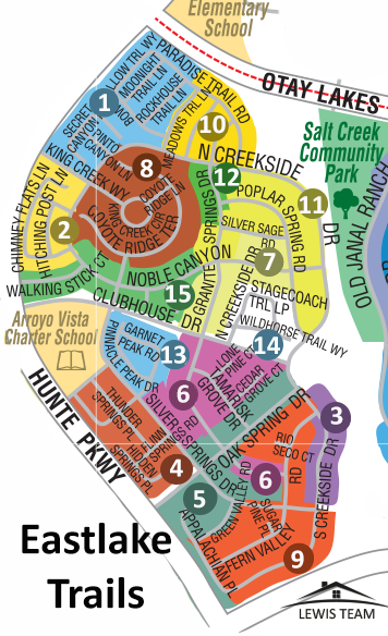 Eastlake Trails Map