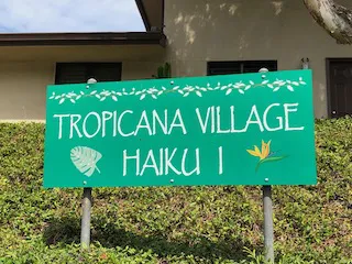 Tropicana Village Haiku