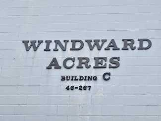 Windward Acres Sign