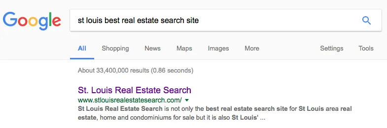 St Louis Best Real Estate Search Site - St Louis Realtor