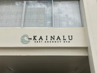 Kainalu Sign