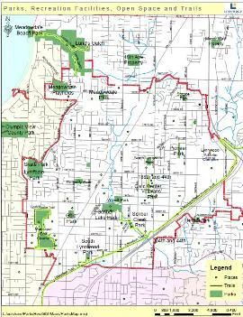 lynnwood parks map