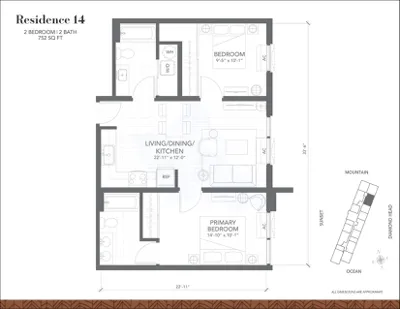 Ulana Ward Village 14 Floor Plan