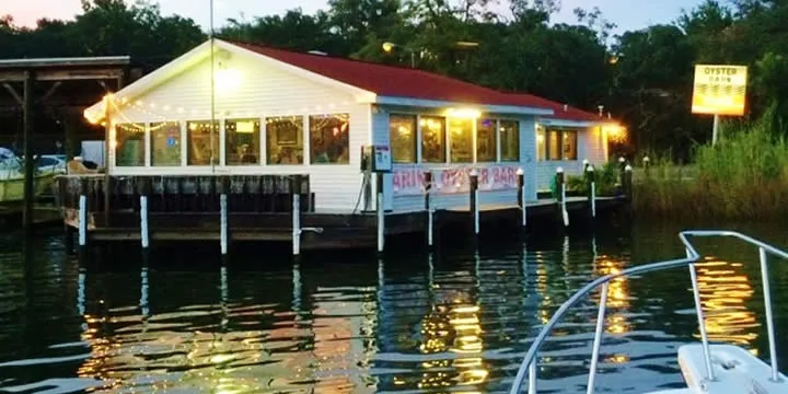 Marina Oyster Bar on Bayou Texar