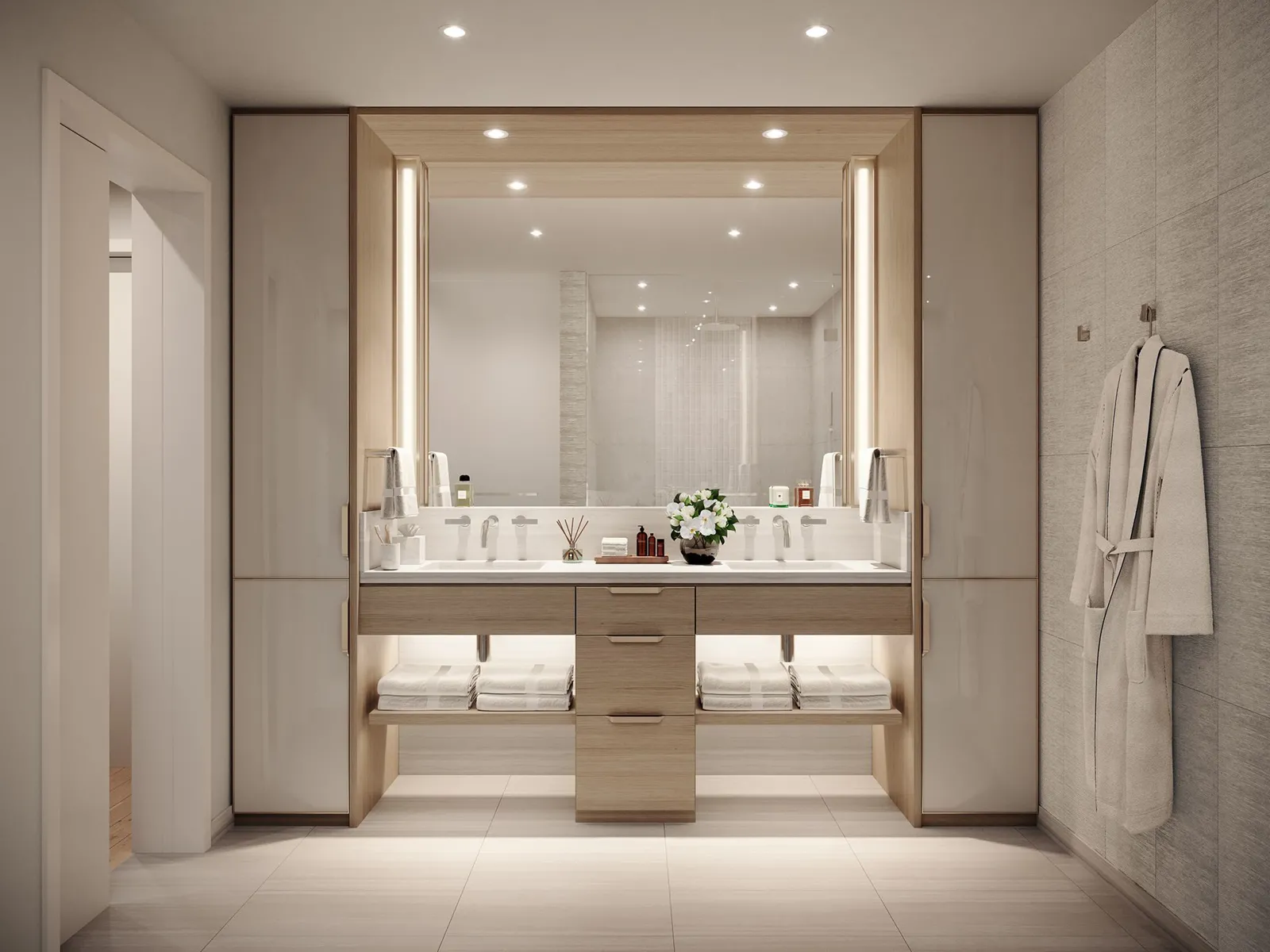 Victoria Place Bathroom - Light Color Scheme