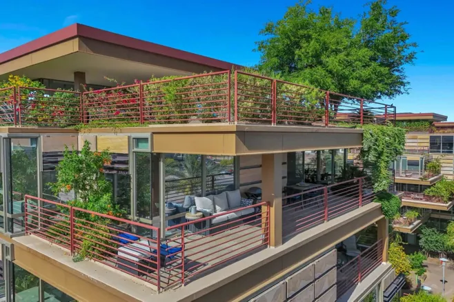 Optima Camelview Village private balcony