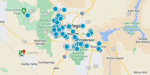 Greater Las Vegas Real Estate Map Search