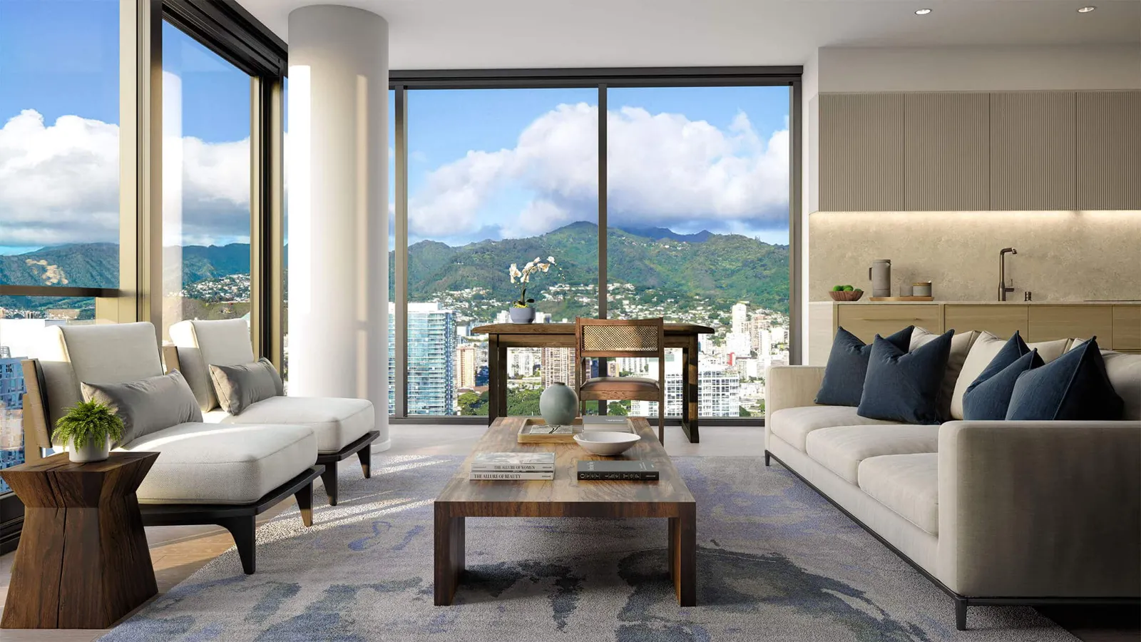 1-bedroom 15-stack rendering