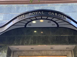 Royal Garden Sign