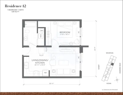 Ulana Ward Village 12 Floor Plan