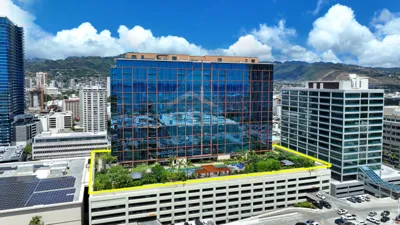 One Ala Moana Aerial View