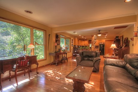 1580 Craigs Creek - Living Room and Bay Window