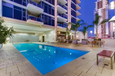 Picture of the pool at Alta Condos