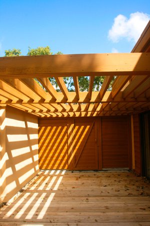 A highly desirable private patio in The Meadows of Sarasota