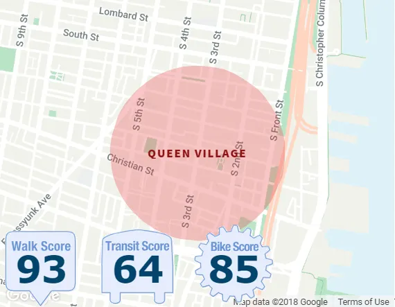 QUEEN VILLAGE NEIGHBORHOOD BOUNDARIES