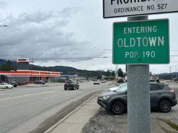 old town sign