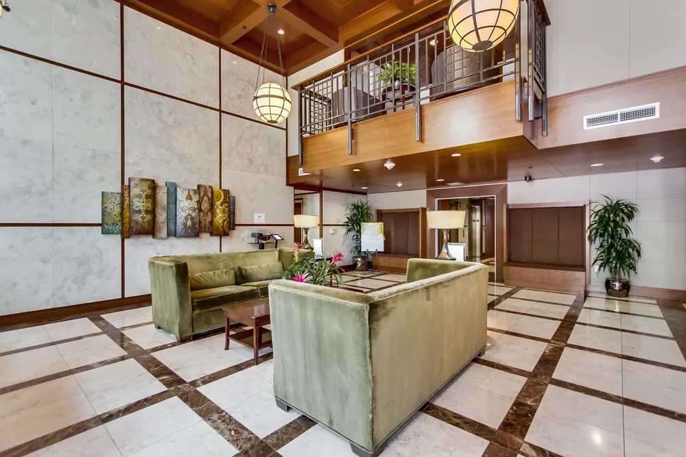 lobby picture grande North condos san diego